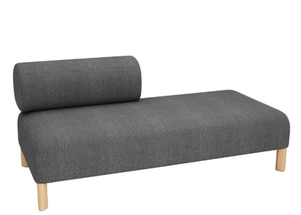 PEBBLE TWO SEAT-BACKREST-MID GREY